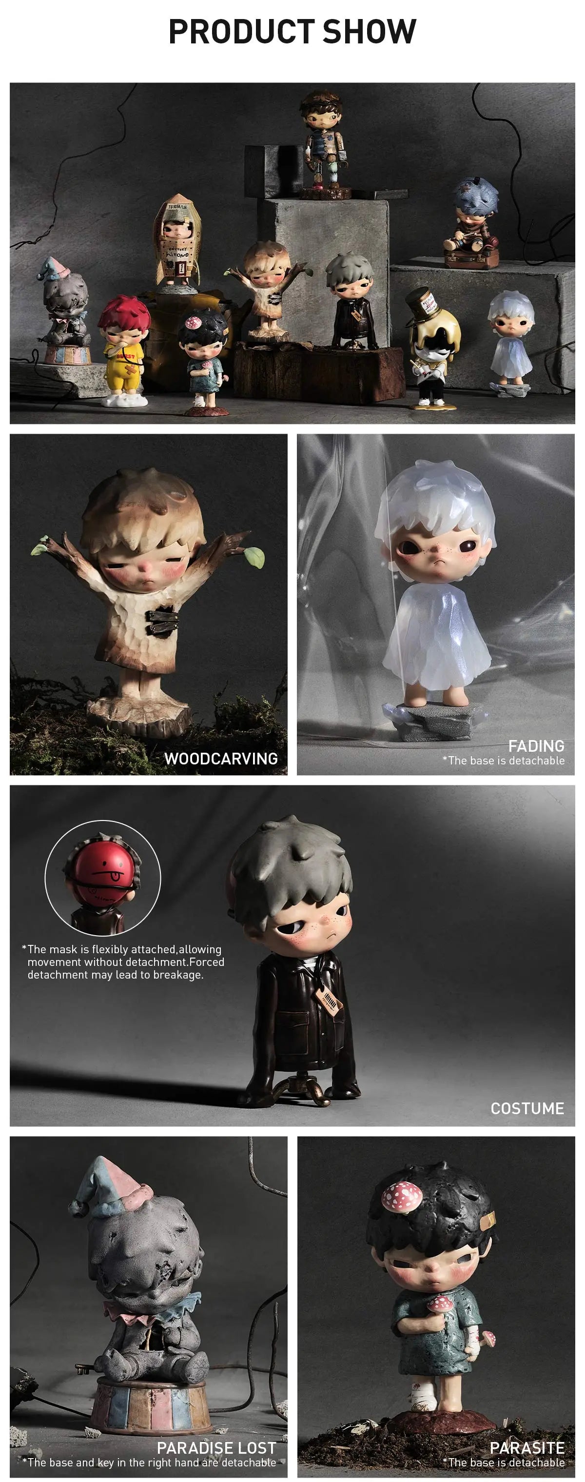 Hirono Reshape Series Figures